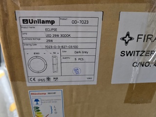 5x Eclips outdoor wandverlichting Firalux Unilamp, OD-7023